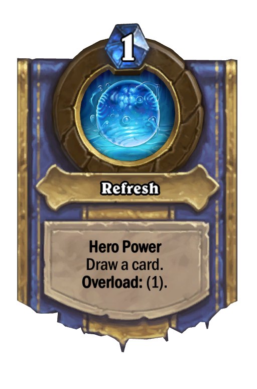 Refresh Hearthstone kártya