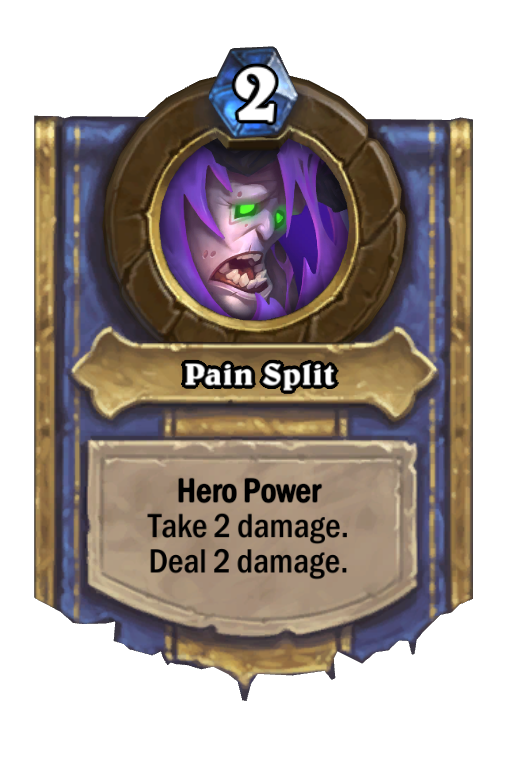 Pain Split Hearthstone kártya