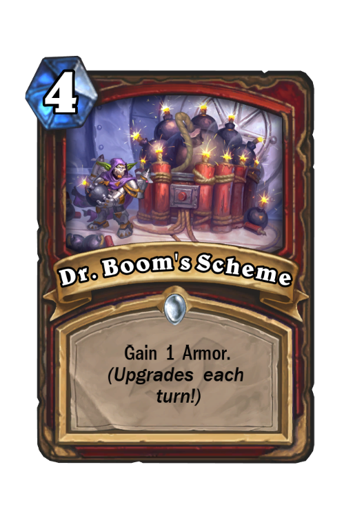 Dr. Boom's Scheme Hearthstone kártya