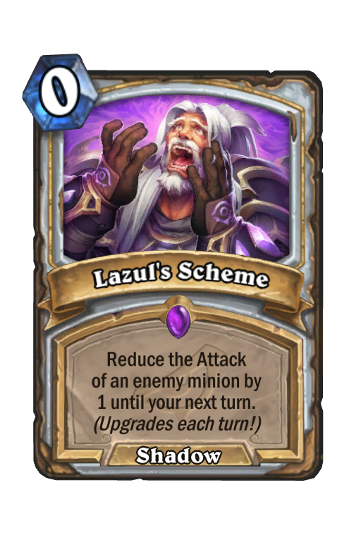 Lazuls Scheme Hearthstone kártya