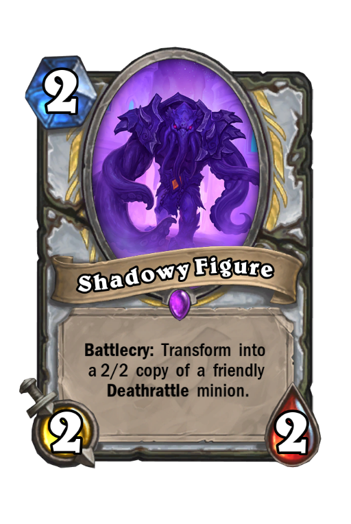 Shadowy Figure Hearthstone kártya