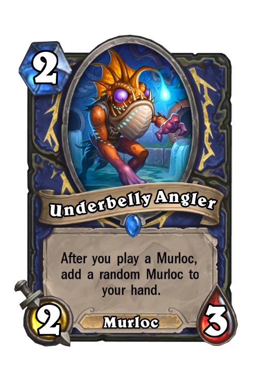 Underbelly Angler Hearthstone kártya