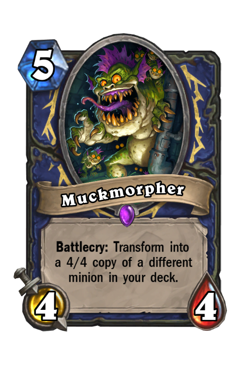 Muckmorpher Hearthstone kártya