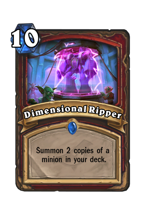 Dimensional Ripper Hearthstone kártya
