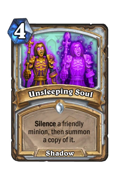 Unsleeping Soul Hearthstone kártya
