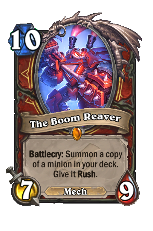 The Boom Reaver Hearthstone kártya