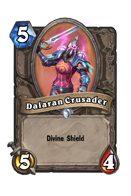 Dalaran Crusader Hearthstone kártya