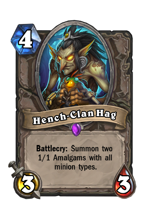 Hench-Clan Hag Hearthstone kártya