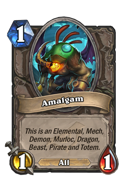 Amalgam Hearthstone kártya