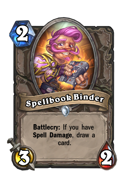Spellbook Binder Hearthstone kártya