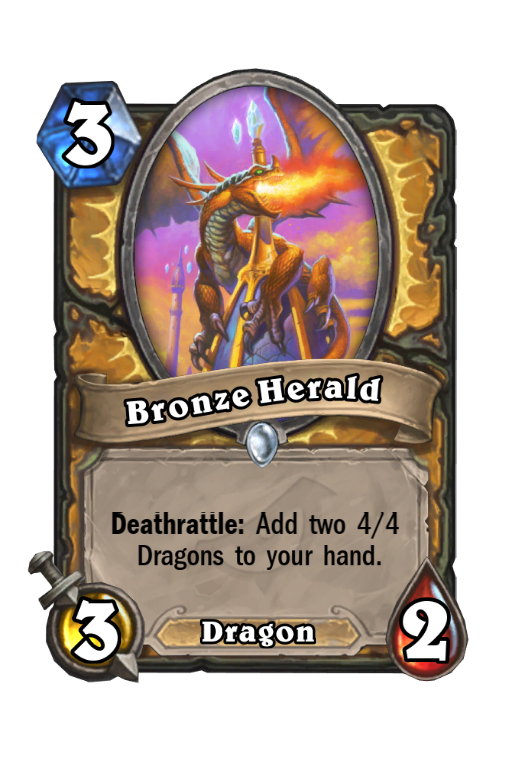 Bronze Herald Hearthstone kártya