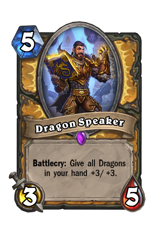 Dragon Speaker Hearthstone kártya