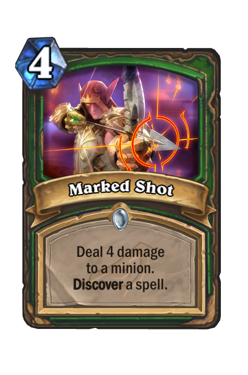 Marked Shot Hearthstone kártya