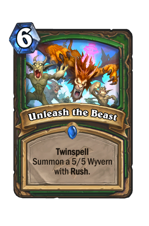 Unleash the Beast Hearthstone kártya