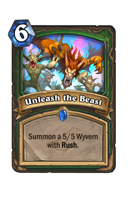 Unleash the Beast Hearthstone kártya