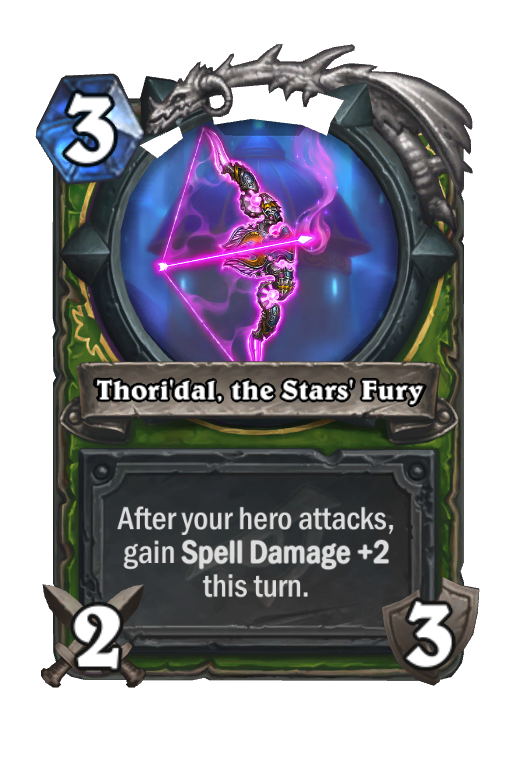 Thori'dal, the Stars' Fury Hearthstone kártya