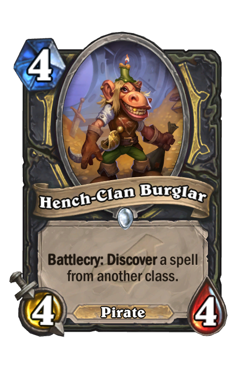 Hench-Clan Burglar Hearthstone kártya