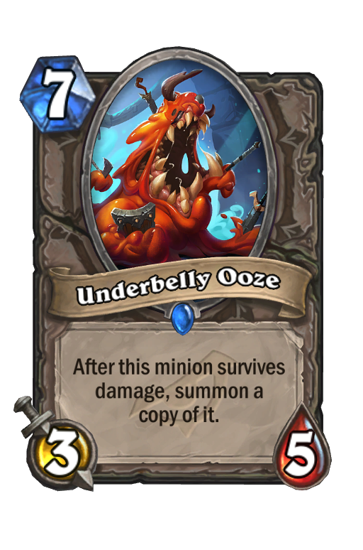 Underbelly Ooze Hearthstone kártya