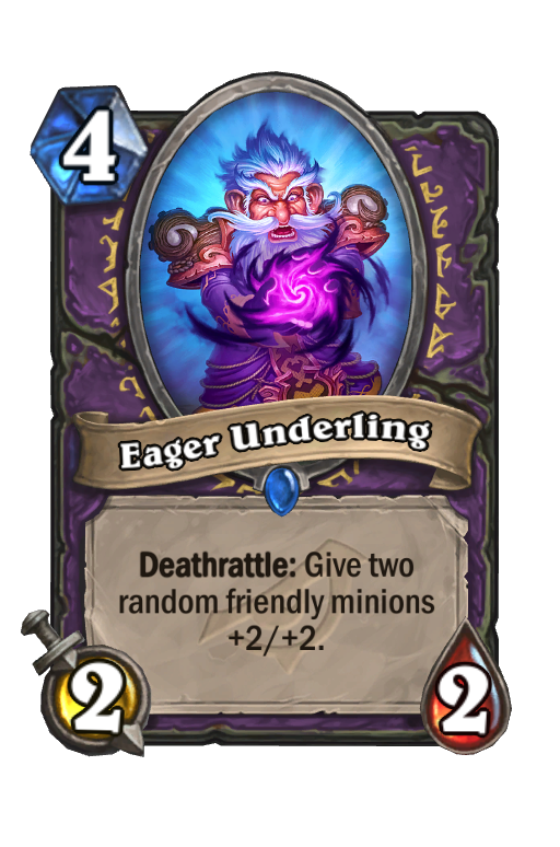Eager Underling Hearthstone kártya