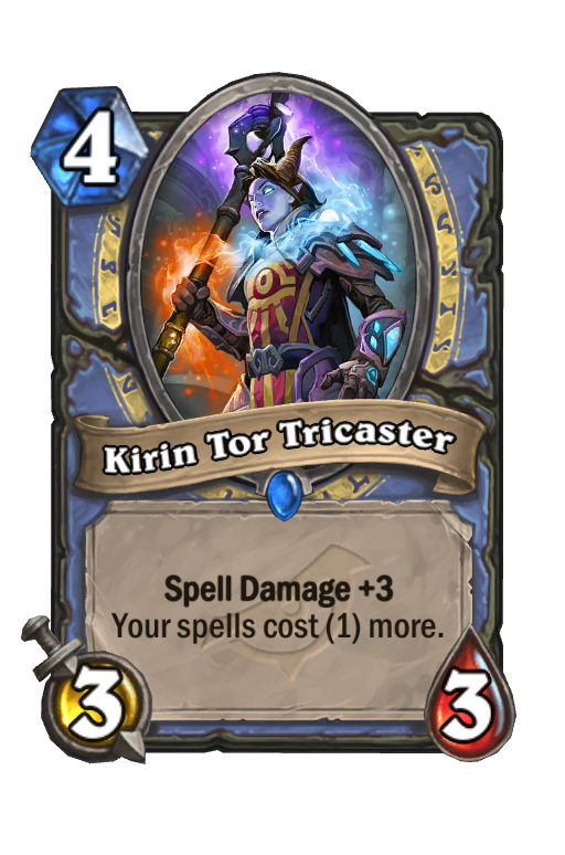 Kirin Tor Tricaster Hearthstone kártya