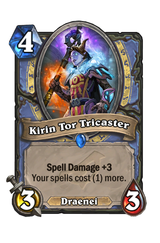 Kirin Tor Tricaster Hearthstone kártya