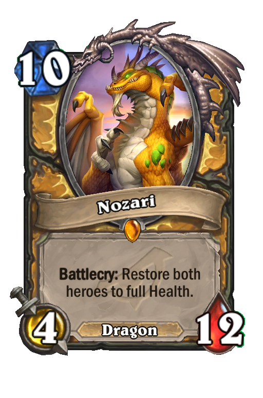 Nozari Hearthstone kártya