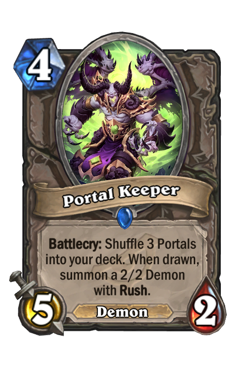 Portal Keeper Hearthstone kártya
