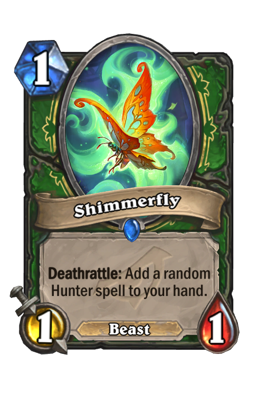 Shimmerfly Hearthstone kártya