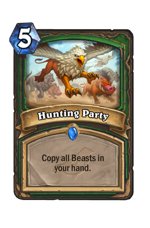 Hunting Party Hearthstone kártya