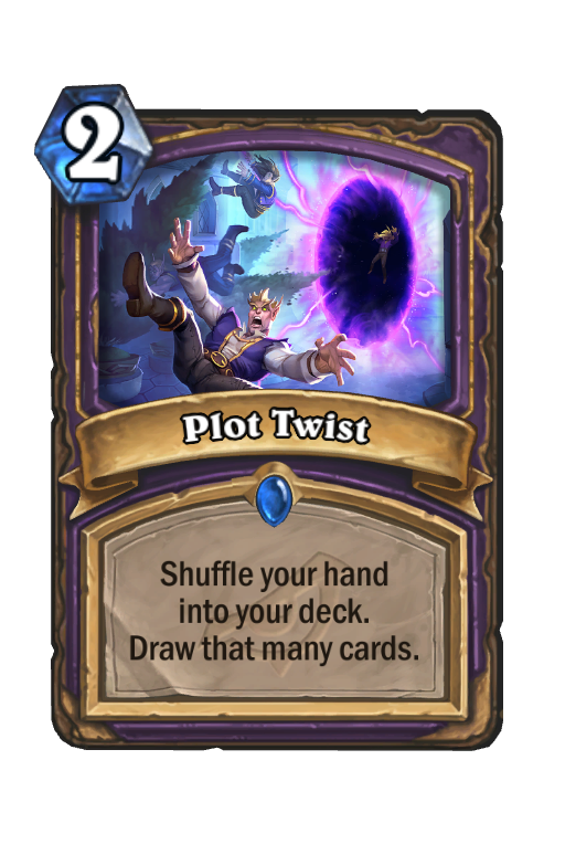 Plot Twist Hearthstone kártya