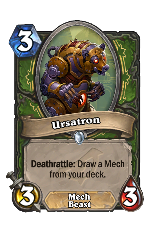 Ursatron Hearthstone kártya