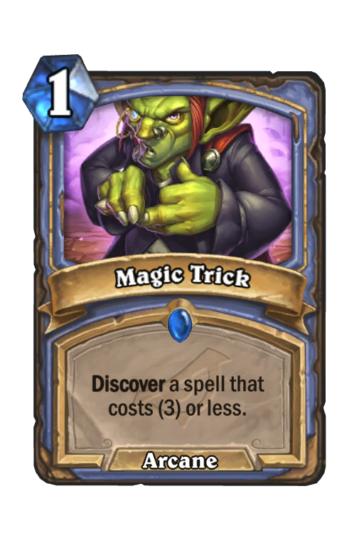 Magic Trick Hearthstone kártya