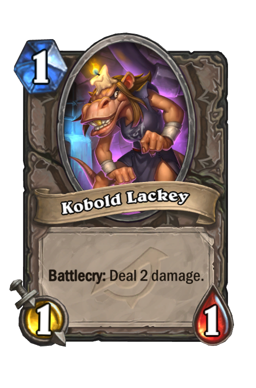 Kobold Lackey Hearthstone kártya