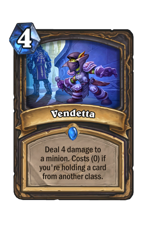 Vendetta Hearthstone kártya