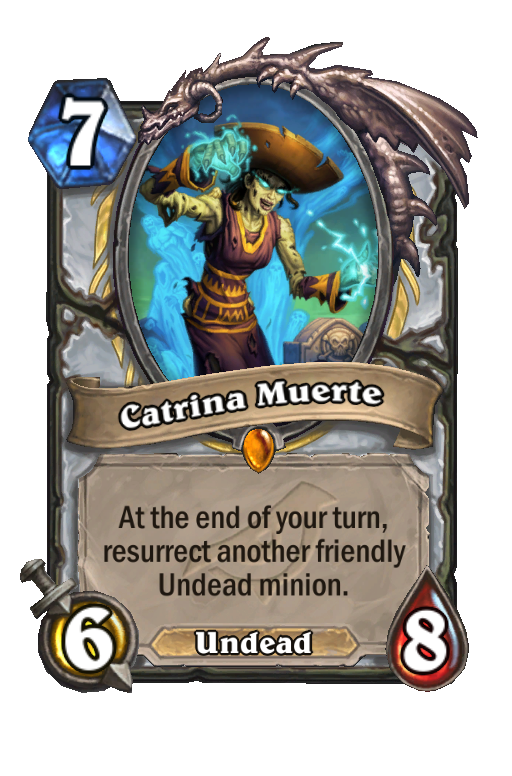 Catrina Muerte Hearthstone kártya