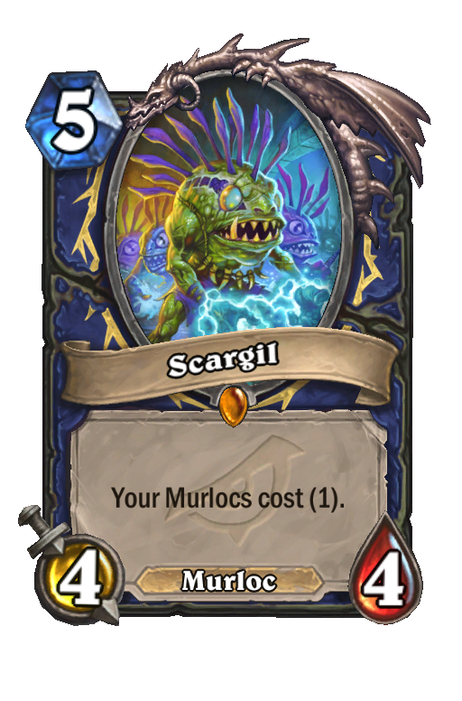 Scargil Hearthstone kártya