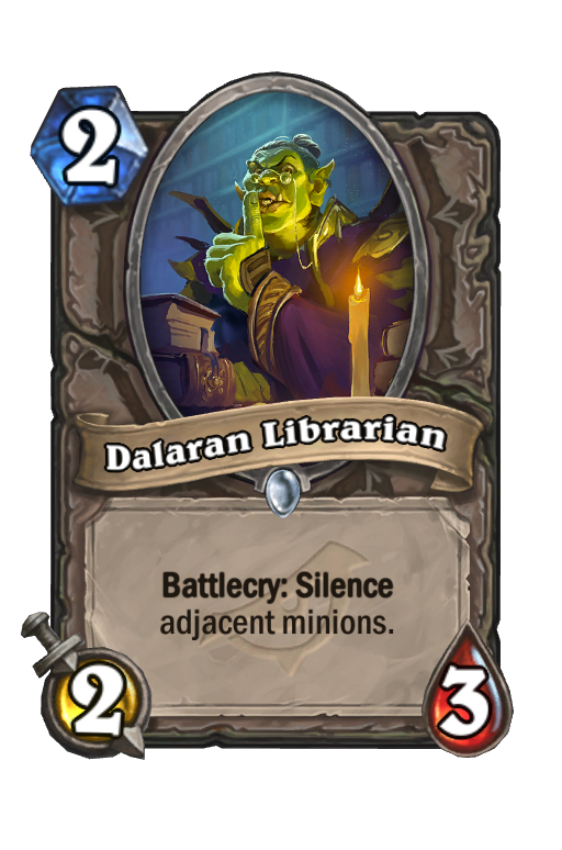 Dalaran Librarian Hearthstone kártya