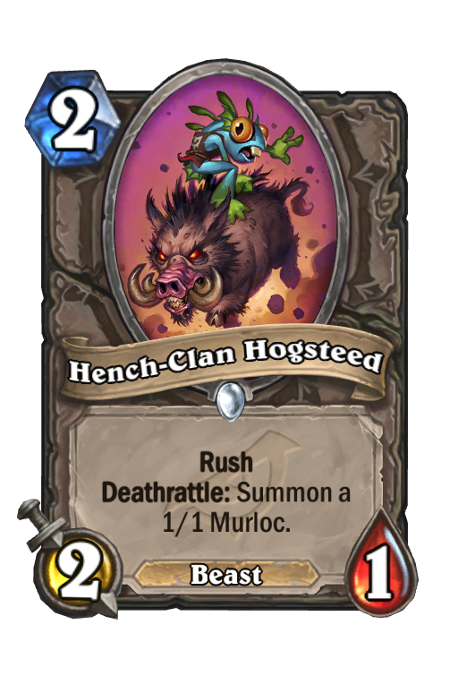 Hench-Clan Hogsteed Hearthstone kártya