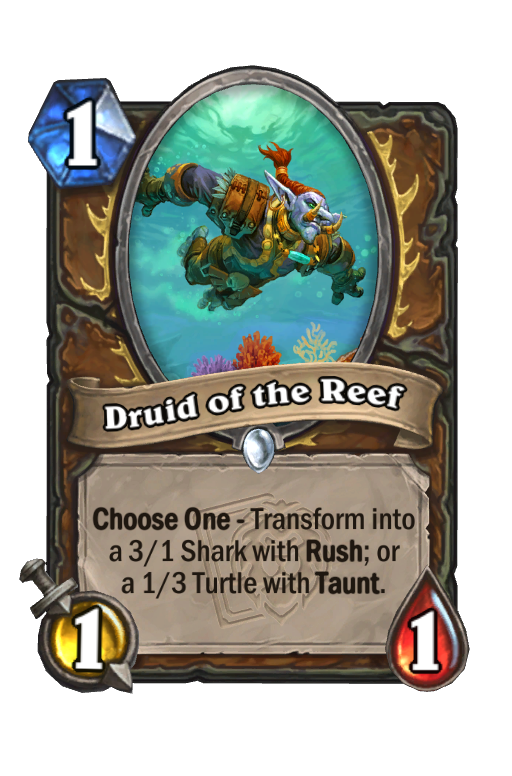 Druid of the Reef Hearthstone kártya