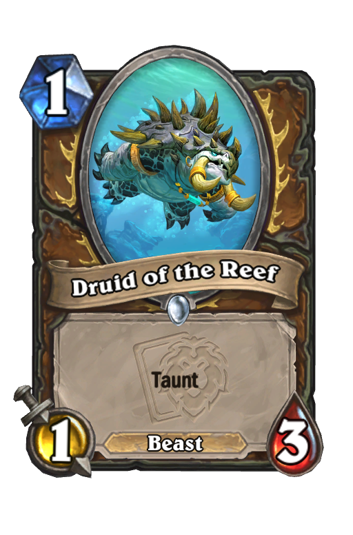 Druid of the Reef Hearthstone kártya