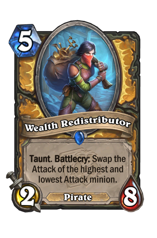 Wealth Redistributor Hearthstone kártya