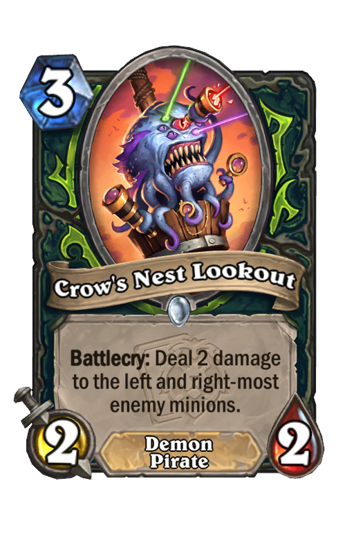 Crow's Nest Lookout Hearthstone kártya