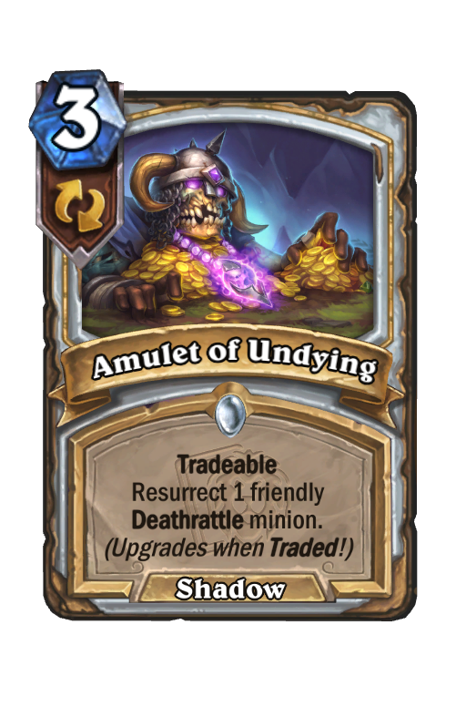 Amulet of Undying Hearthstone kártya