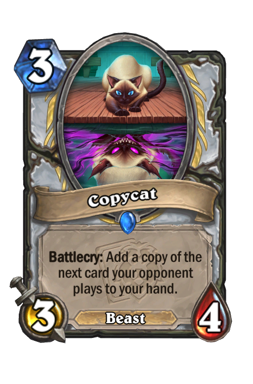 Copycat Hearthstone kártya
