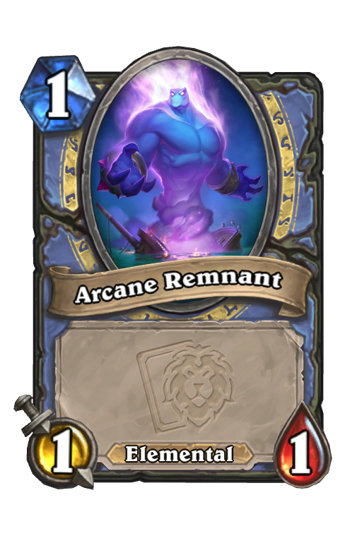 Arcane Remnant Hearthstone kártya