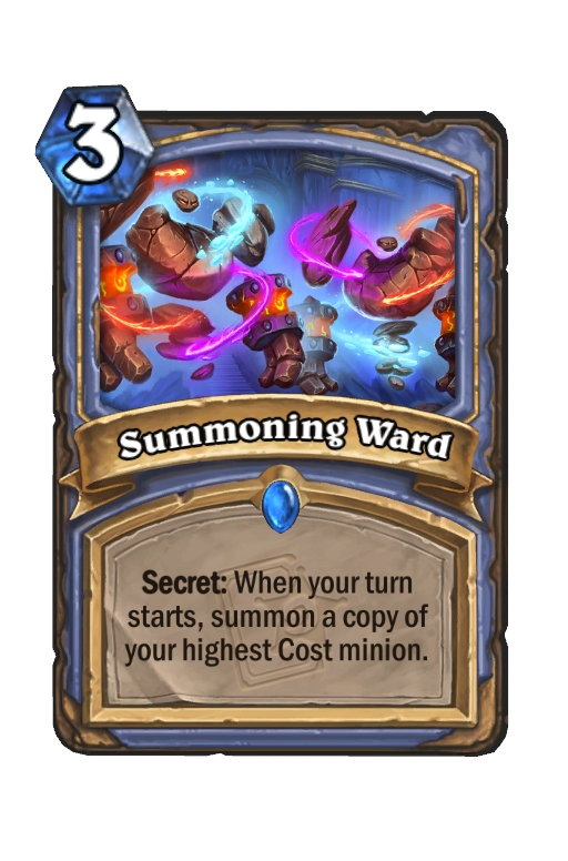 Summoning Ward Hearthstone kártya