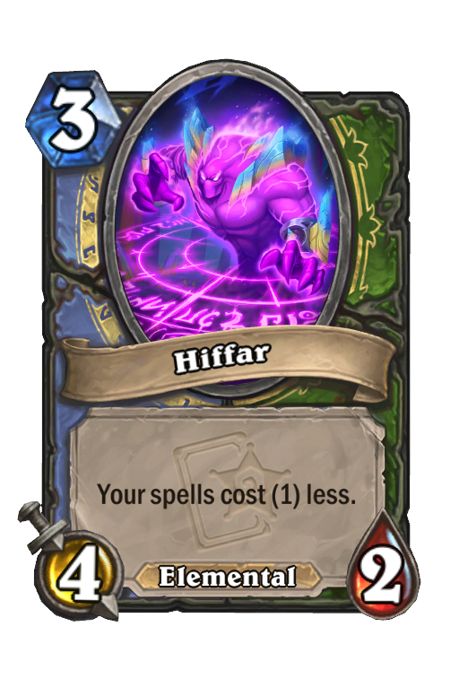 Hiffar Hearthstone kártya