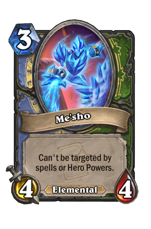 Me'sho Hearthstone kártya