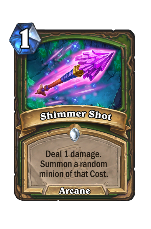 Shimmer Shot Hearthstone kártya
