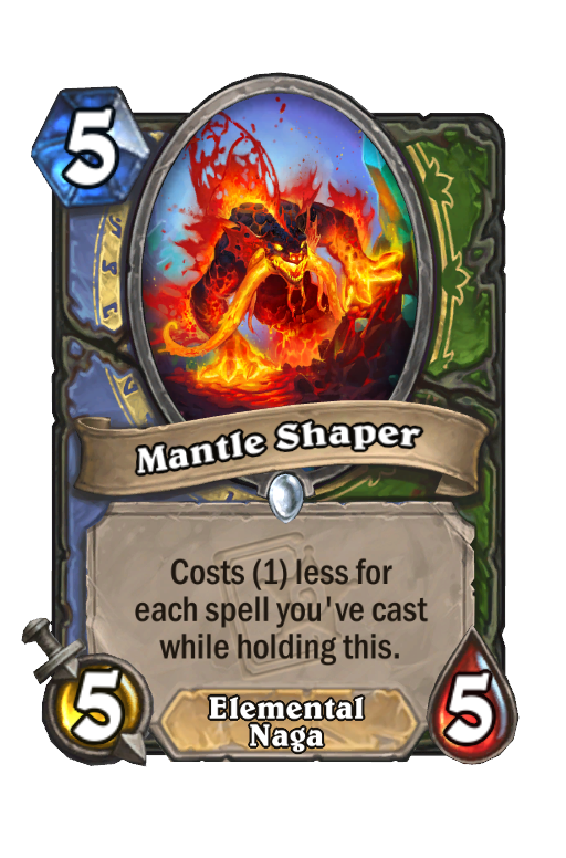 Mantle Shaper Hearthstone kártya